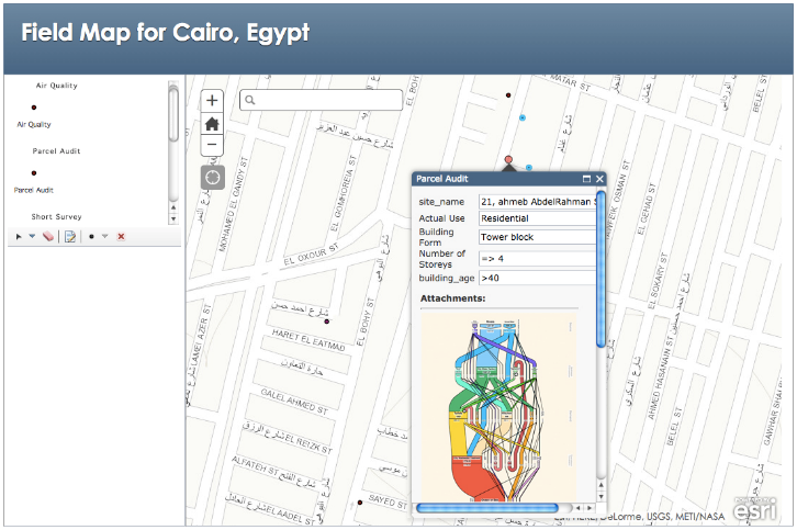 Figure 1. Field Map for Cairo, Egypt