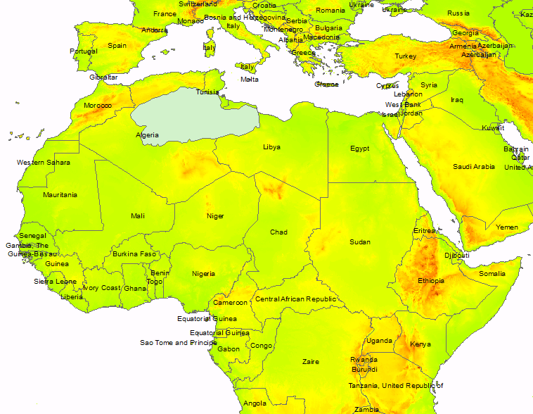 Figure 1. Geographic location of the study area (NWSAS)